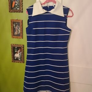 Vintage 60s collar dress